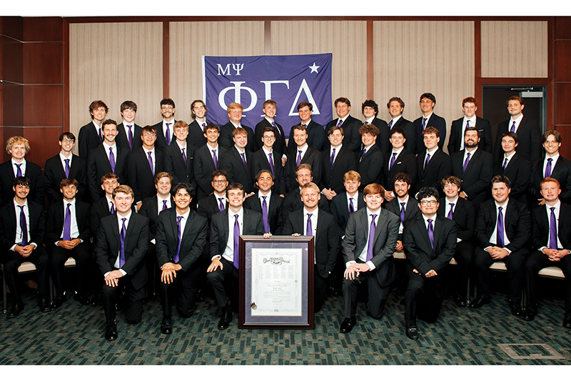 Mu Psi at Samford Chartering 8-2025