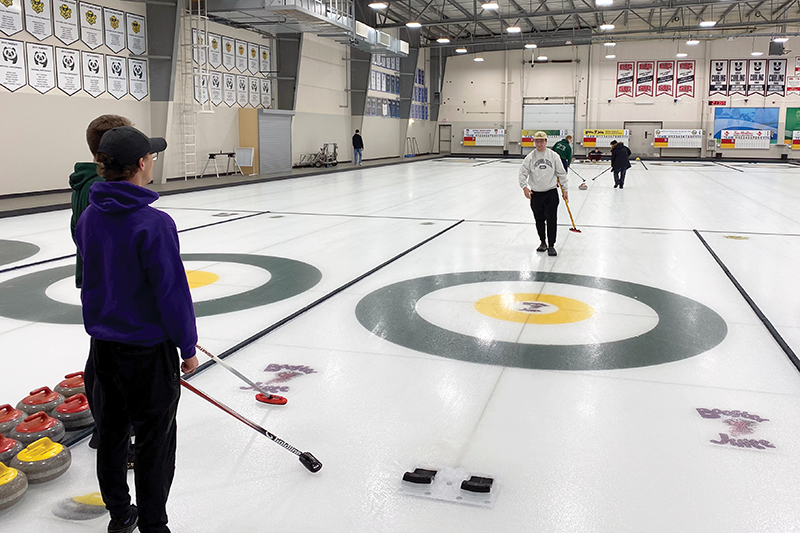 Alberta - curling Work & Play Menu Experience