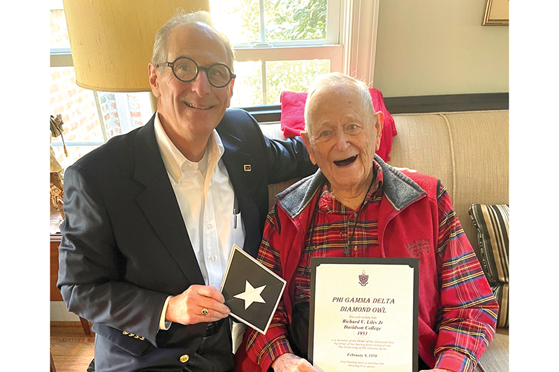 Richard Liles (Knox 1953) - Diamond Owl