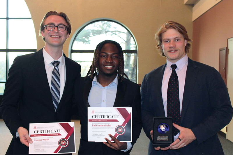 Ohio Wesleyan - 2025 Greek Awards