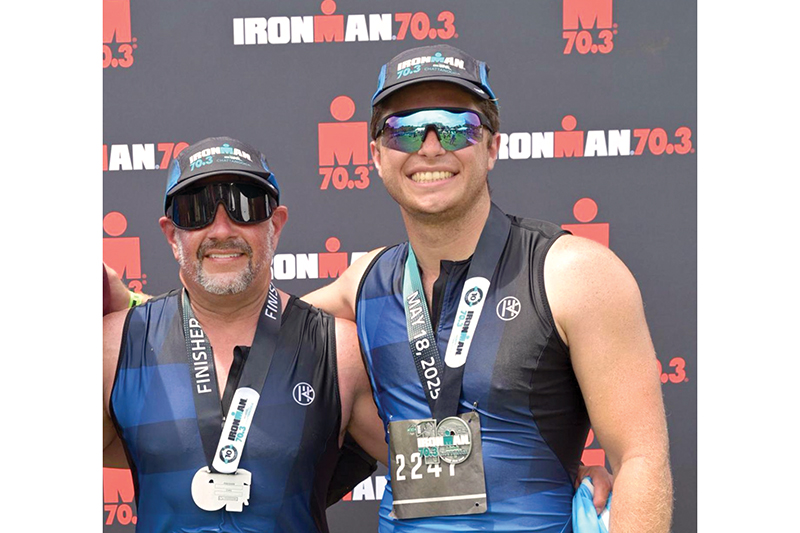 Matt Vassar (Oklahoma State 1997) & Blake Wofford (WPI 2022) - Ironman 70.3