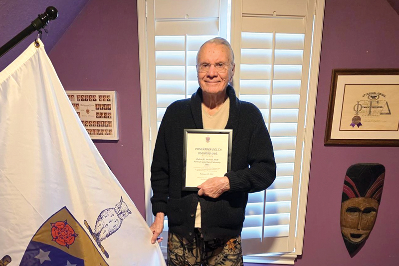 Robert Jackson (Penn State 1953) - Diamond Owl