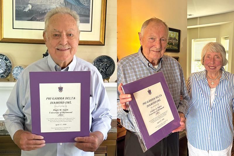 Hugh Smith & Charles Tulloh - Diamond Owl Certificates